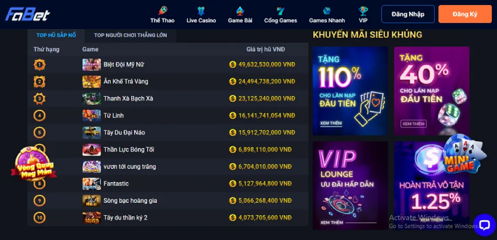 Khuyến mãi nạp tiền shbet5